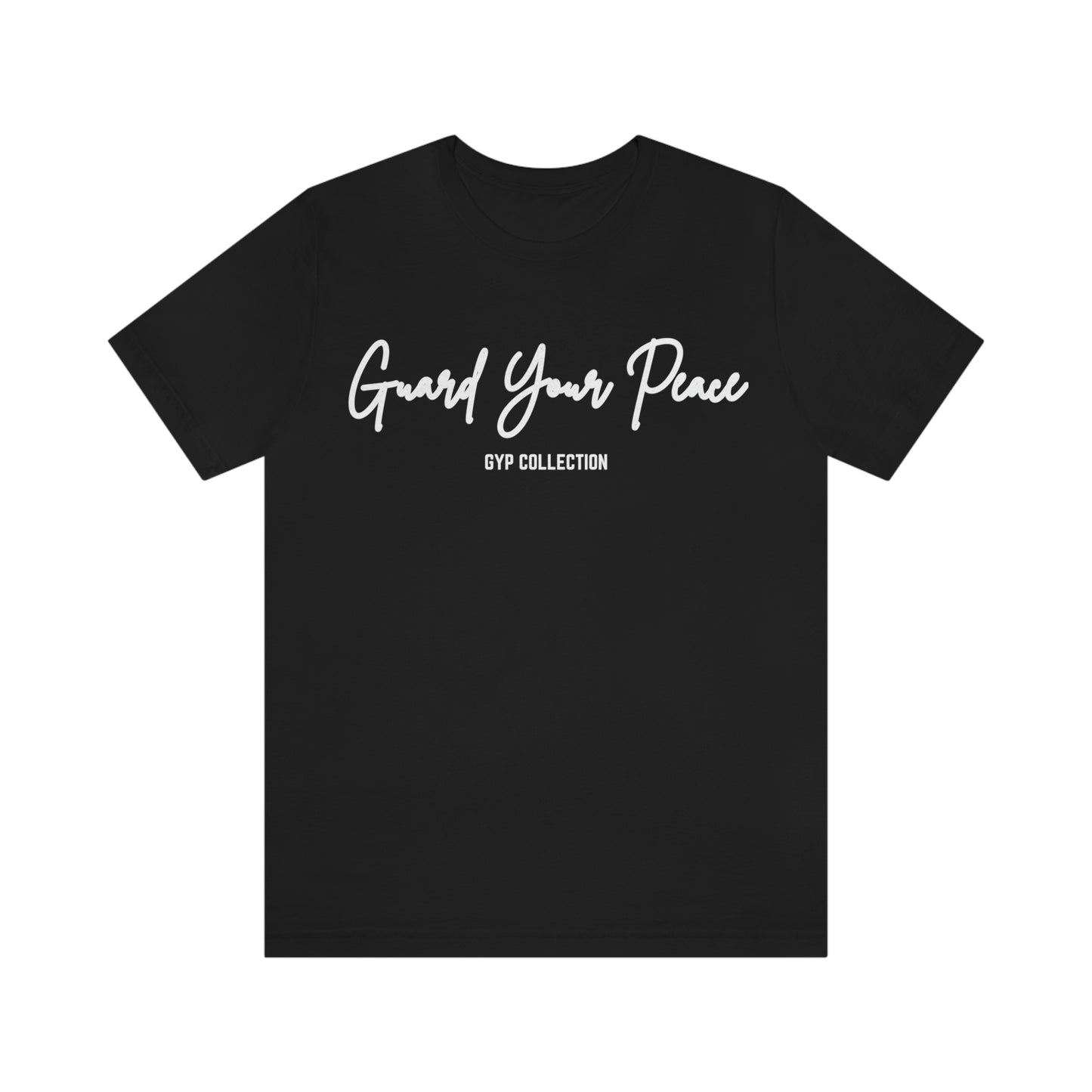 Guard Your Peace Statement Tee - Black