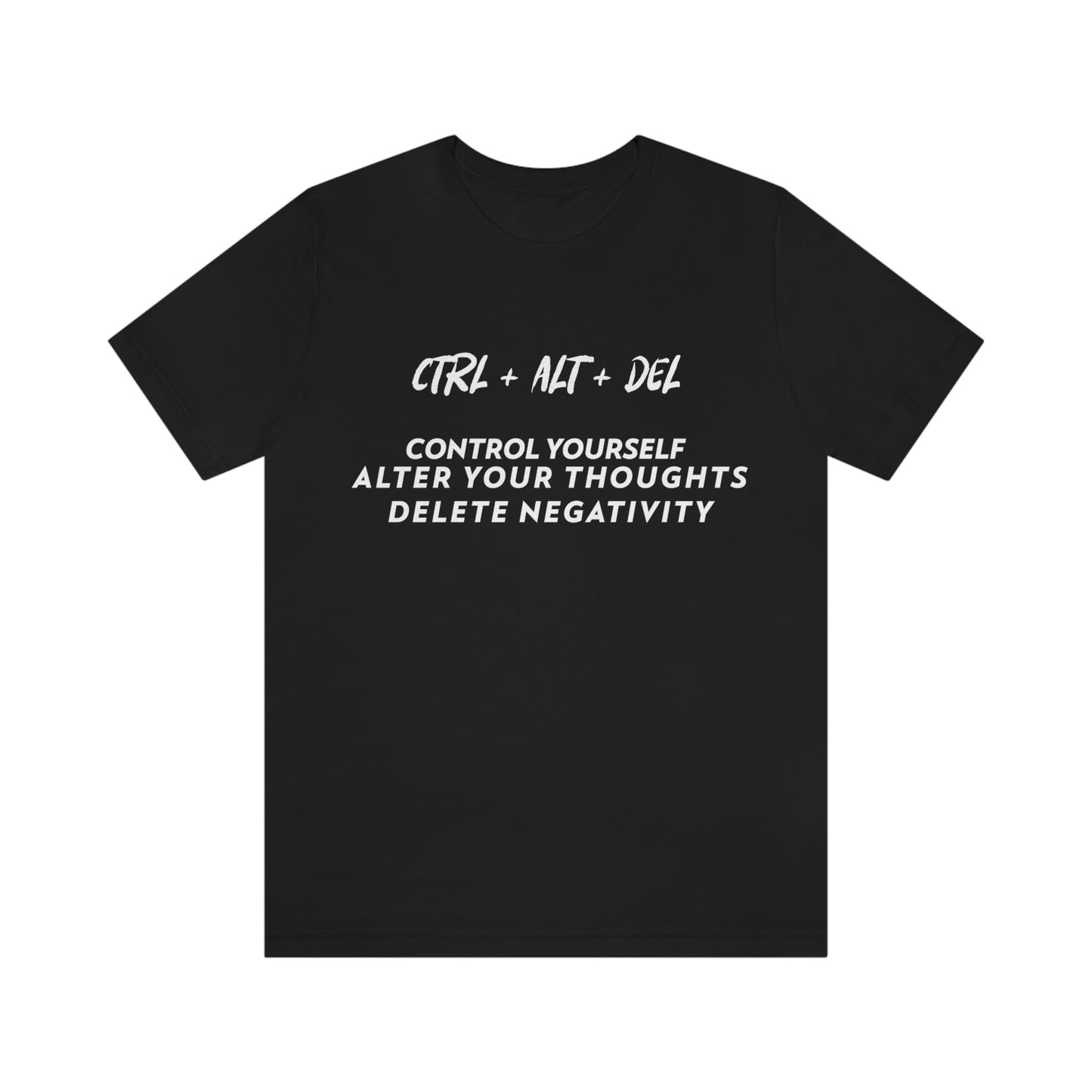 CTRL + ALT + DEL T-Shirt - Black