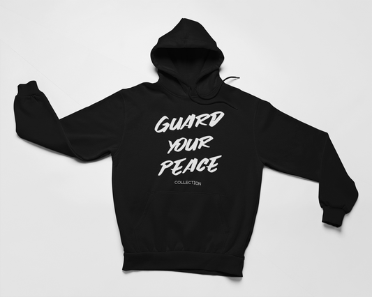 Guard Your Peace Premium Hoodie- Black