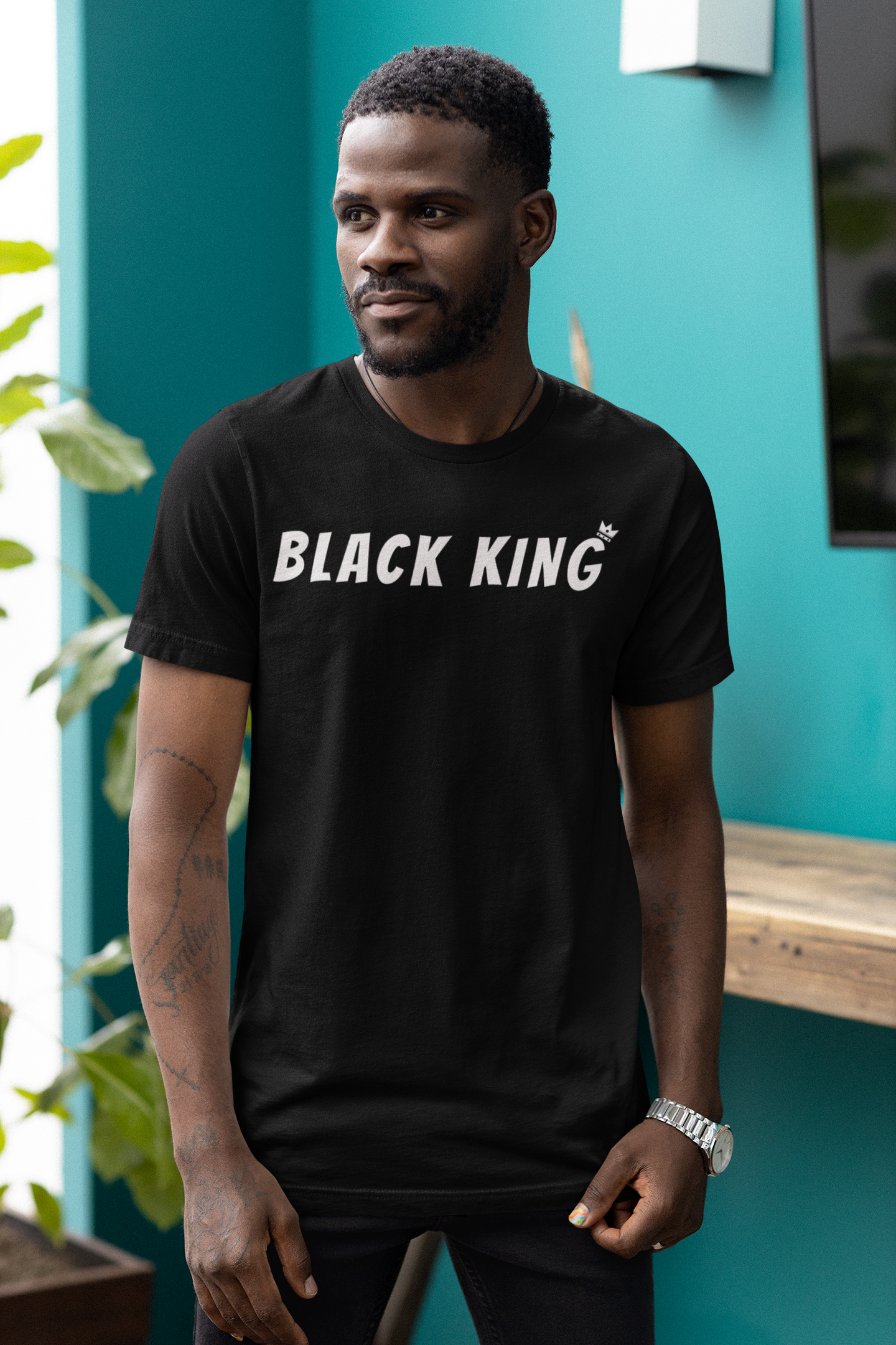 Black King Tee - Black